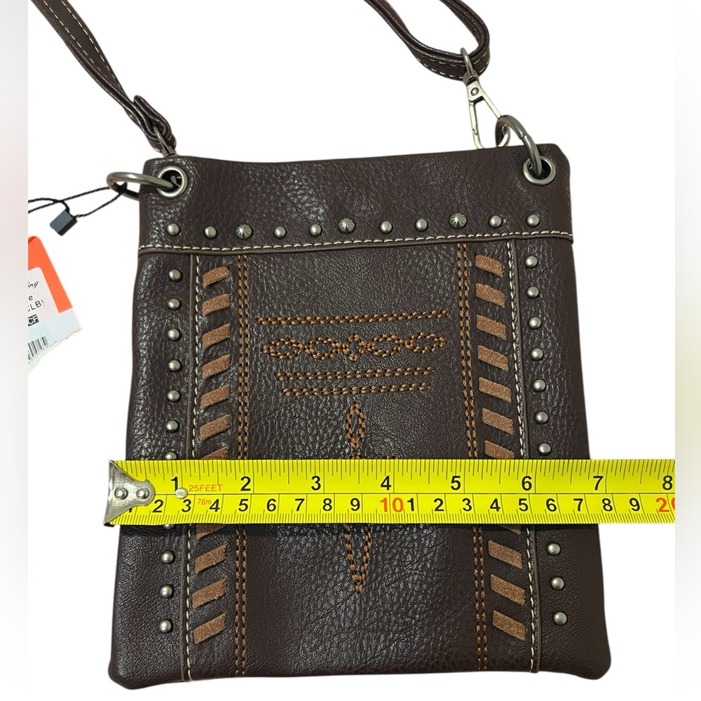 American Bling AB Cellphone Crossbody (CLB) bag made of faux leather - Picture 11 of 12